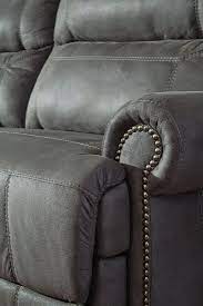 Austere Gray Reclining Living Room Set Leather Couches Living Room Power Reclining Sofa Reclining Sofa