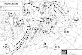 Surface Pressure Chart Forecast T 12 Issued At 0000 On