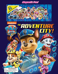 It is basically a pretense for placing household pets in a variety of cool trucks. Nickelodeon Paw Patrol The Movie To Adventure City Book By Maggie Fischer Official Publisher Page Simon Schuster