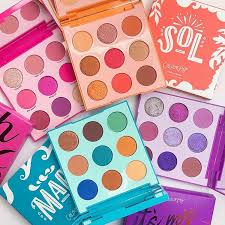 Love At First Site Which Nine Pan Is Your Jam Ooh La La Sol Palette Mar Palette It S Colourpop Cosmetics Makeup Beauty Box Colorpop Cosmetics