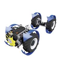 Mit allradantrieb co все́ми веду́щими моста́ми <ося́ми>. Hydrostatischer Fahrantrieb Vitrac