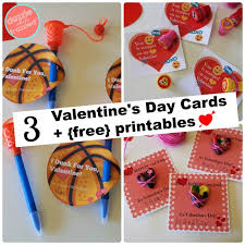 There are so many options available and they seriously a whole lot cuter! 3 Easy Cute Kids Valentine S Day Cards With Free Printables Dazzle While Frazzled