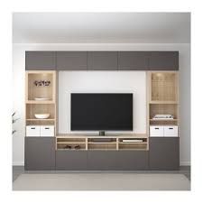 Make your dreams come true with ikea's planning tools. Ikea Meuble Tv Besta Chene Blanchi Close Maid