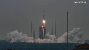 População registra passagem de foguete chinês sobre o céu do nordeste brasileiro; Novo Foguete Chines Long March 8 Faz Voo Inaugural Aeroflap