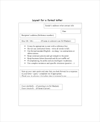 If you don't give the reader some direction as to where the letter should be forwarded, they might throw it check reference material to make sure you have the accurate name and address for the recipient of your letter. Free 8 Sample Formal Letter Layout Templates In Ms Word Pdf