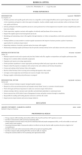 senior buyer resume sample mintresume