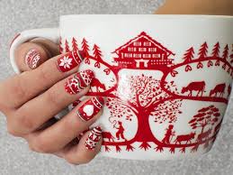 Déco ongles noël et nouvel an, 49 inspirations exquises pour vous!. Nail Art Pull De Noel