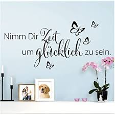 Wandtattoo Spruch Nimm Dir Zeit Um Glucklich Zu Sein Wandaufkleber Wandsticker Wohnzimmer In 2020 Wandtattoo Spruche Wandtattoos Spruche Wandsticker