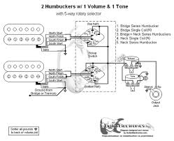 Your diagram sends both pickups through both volume pots in parallel in the bridge/middle position. Ek 0280 Wiring Diagram 2 Humbuckers 5way Rotary Switch 1 Volume 1 Tone 05 Download Diagram