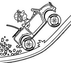 Showing 12 coloring pages related to dune buggie. Coloring Page Hill Climb Racing Car 1