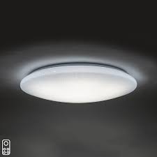 Romwish led ceiling light fixture with remote control. Ceiling Lamp 80cm Star Effect With Remote Control Incl Led Extrema Lampandlight