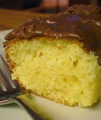 Sour Cream Yellow Cake Kitchen Vista S Recipes Using Cake Mix Sour Cream Yellow Cake Recipe Yellow Cake Mix Recipes