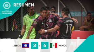 Mexico needed panama to lose to get in. Resumen Bsc 2021 Belice Vs Mexico Youtube