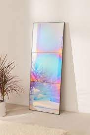 Rainbow Iridescent Headboard Iridescent Decor Rainbow Headboard Iridescent