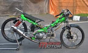 Modifikasi motor drag vega r 2004 yogaarifsetiyawan via yogaarifsetiyawan.wordpress.com. Modifikasi Jupiter Z Drag Bike Kruk As Vega 8 1 Detik Di Bebek 130 Cc 4t Tu