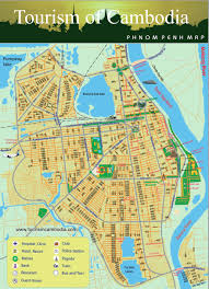Phnom Penh City Map Cambodia Travel Maps Plan Your Trip To Cambodia Tourism Cambodia