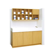 diaper changing table with sink