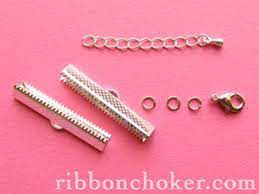 You can adapt the size to closely match the choker thickness. How To Make A Ribbon Choker Necklace Or Ribbon Bracelet