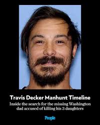 🔗: bit.ly/4n2Mx9e Authorities have been searching for Travis Decker since  he vanished with his three young daughters, who were found dead