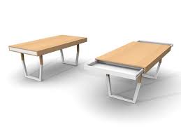 This concealed workspace will fit most 1000 piece jigsaw puzzles. Secret Storage Surfaces Hidden Table By Andre Gouveia