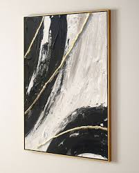 Large Black And White Framed Prints Large Minimal Decor Wall Art Gold Minimalist Painting Etsy Minimalist Painting Painting Wall Art Decor