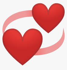On snapchat, this emoji displays next to a friend when you have been #1 bfs with each other for two consecutive weeks. Revolving Hearts Emoji Hd Png Download Transparent Png Image Pngitem