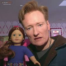 Conan Visits The American Girl Store ->  http://teamcoco.com/video/conan-visits-american-girl