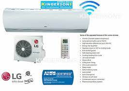 Lg focuses on building affordable and efficient air conditioning systems that you can rely on. 24000 Btu Lg Ductless Mini Split Air Conditioner Seer 21 Cool Heat Built In Wifi Ebay