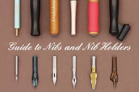 Guide To Nibs And Nib Holders Kalligraphie Schrift Handlettering Kaligraphie