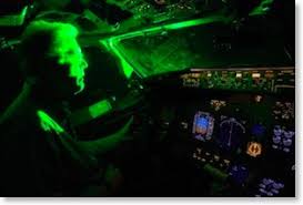Laser Pointer Safety Never Aim Laser Pointers At Aircraft