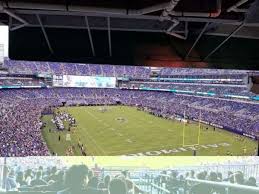 M T Bank Stadium Section 244 Home Of Baltimore Ravens