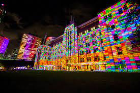 A Wonderland Of Light Art For The World S Largest Outdoor Art Gallery Outdoor Art Light Art Light Art Installation