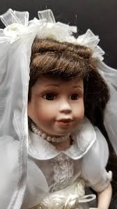 Vintage Porcelain Bride Doll