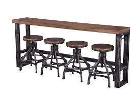 Rustic Brown Sofa Bar Table And 4 Bar Stools Chandler Rc Willey Furniture Store In 2020 Pub Table And Chairs Pub Table Bar Table