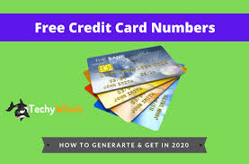 Generate valid creditdebit card numbers and find out what bank it belongs and which country by analyzing it. 200 Free Credit Card Numbers With Cvv Updated Today List