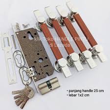Yale ytl 070 paket set 5 in 1. Handle Pintu Official Online Store Lazada Co Id