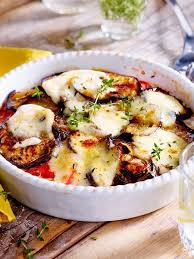 Tomaten Auberginen Auflauf Mit Mozzarella Rezept Lecker Rezepte Mozzarella Rezepte Leichtes Abendessen Rezepte