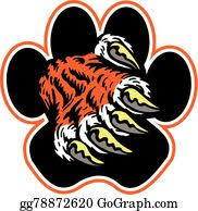 Please feel free to get in touch if you can't find the tiger paw clipart your looking for. Tiger Paw Clip Art Royalty Free Gograph