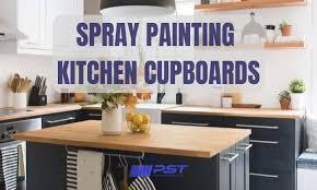 spray paint kitchen cabinets like