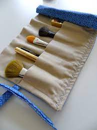 Roll Up Makeup Brush Bag Diy Makeup Bag Makeup Brush Bag Diy Makeup Bag Tutorial