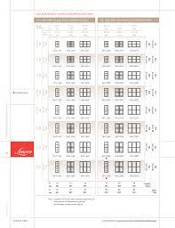 marvin single hung window size chart best picture of chart