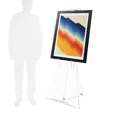 Floor Standing Display Easel Perfect For Showing Large Pieces Of Art Or To Display A Wedding Seating Plan Made I Frame Display Painting Frames Display Stand
