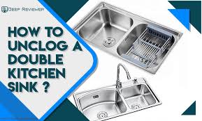 How to unclog a kitchen sink. How To Unclog A Double Kitchen Sink The Right Way 2020