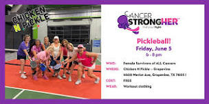 Cancer StrongHER Pickleball — June 5, 2026