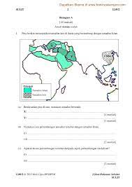 Peraturan pemarkahan tingkatan 4 bab 1 soalan : Sejarah Kertas 2