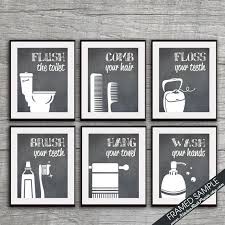 Funny Bathroom Prints Set Of 6 Art Prints Featured In Etsy In 2020 Bathroom Prints Bathroom Humor Bathroom Art Prints