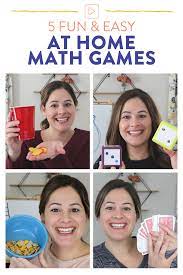 5 Easy And Fun Math Games To Play At Home Susan Jones Math Games To Play At Home Math Games Home Math Games