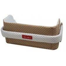 Mamma Culla Belly Supporto Letto Colorazione Nocciola Pois Culla Pois Nocciola