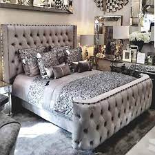 Grand Plush Bed In 2021 Luxury Bedding Luxury Home Furniture Master Bedrooms Decor