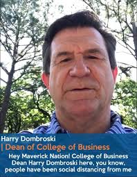 Dean Harry Dombroski was featured in the latest Student Affairs Thank you  video. Keep going strong! #UTABizMavs #UTAStrong #MavUp